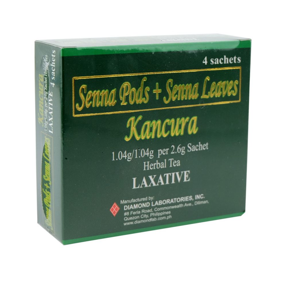 KANCURA LAXATIVE HERBAL TEA 4 SACHETS