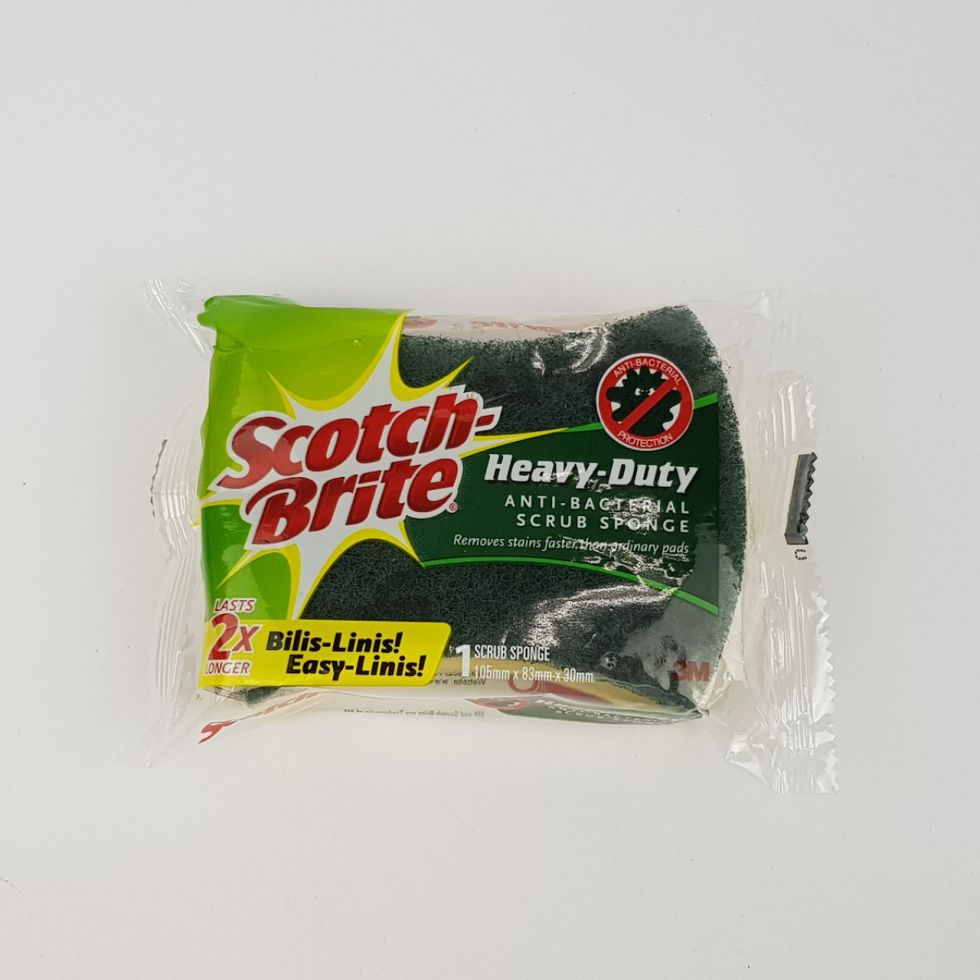 3M scotch-brite heavy duty s/sponge ab 240's (4800314005489)
