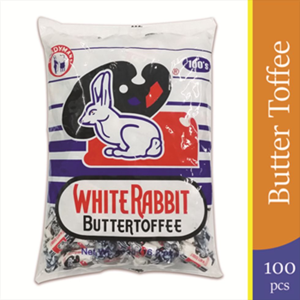 WHITE RABBIT BUTTER TOFFEE  100S