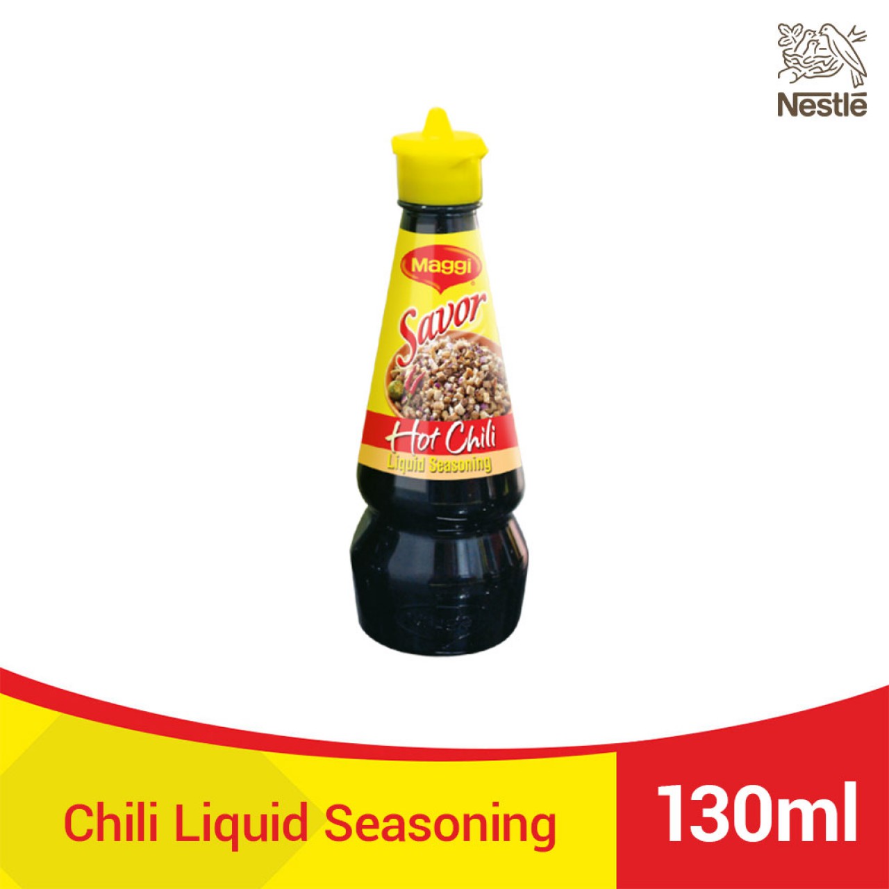 MAGGI SAVOR LIQUID SEASONING HOT CHILI 130ML