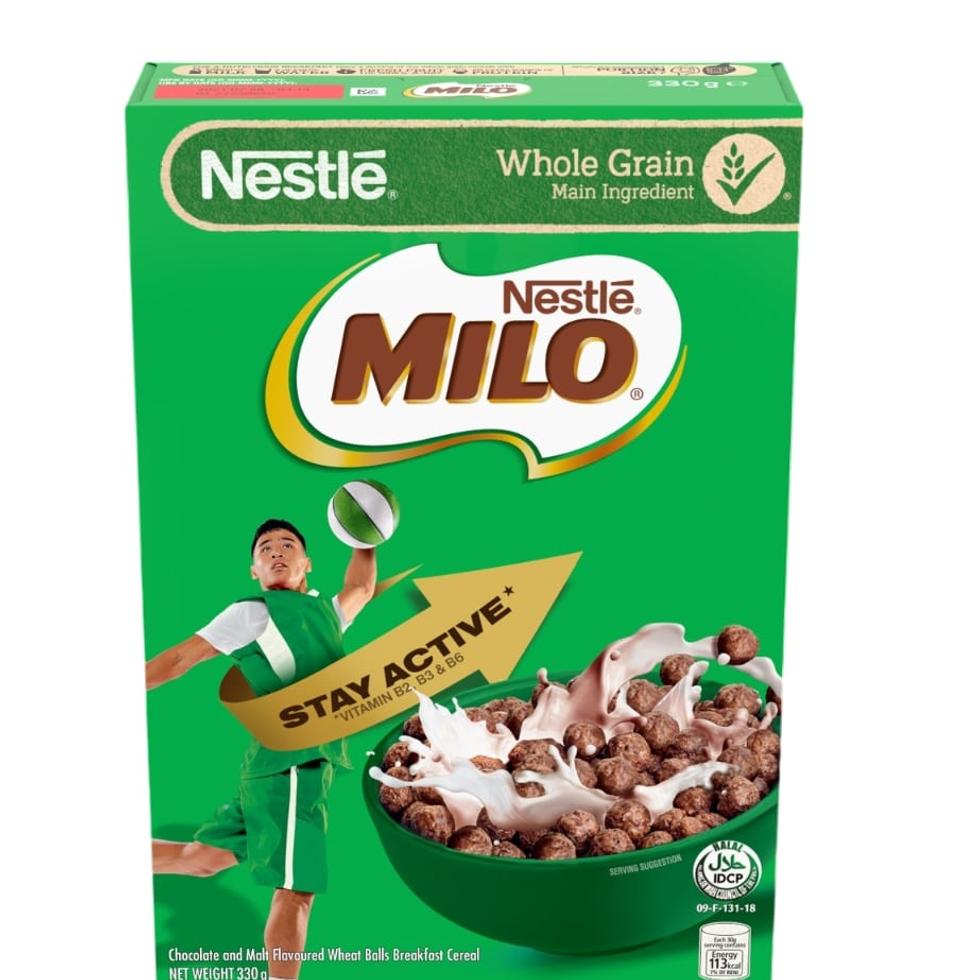 NESTLE MILO  CEREAL BALLS 330G