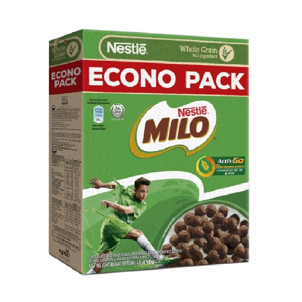 NESTLE MILO CEREAL BALLS 450G