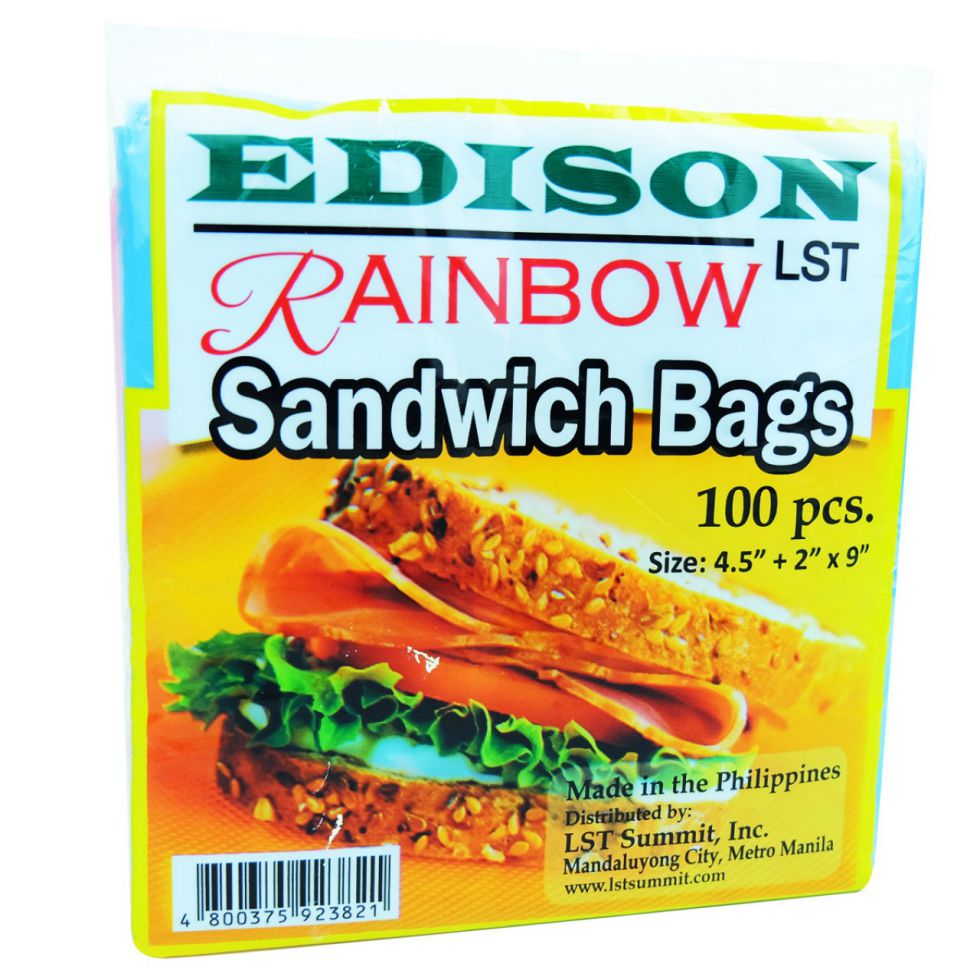 EDISON RAINBOW S/BAG 100S