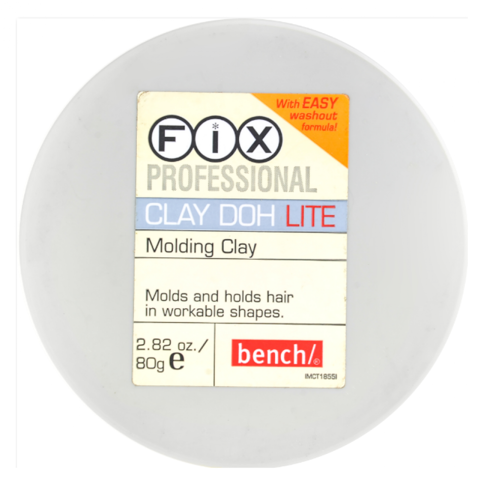 BENCH FIX HAIR WAX CLAY DOH LITE 80G