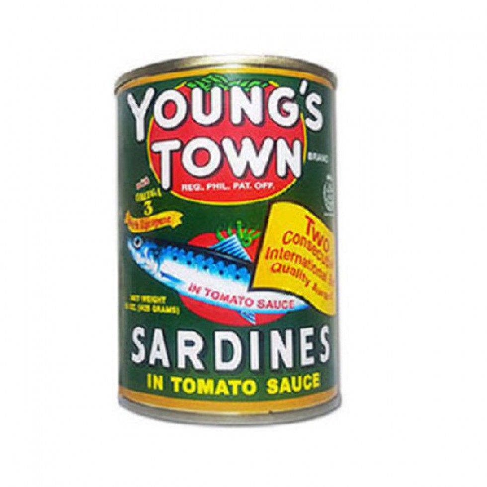 YOUNG'S TOWN SARDINES  IN TOMATO SAUCE 425G