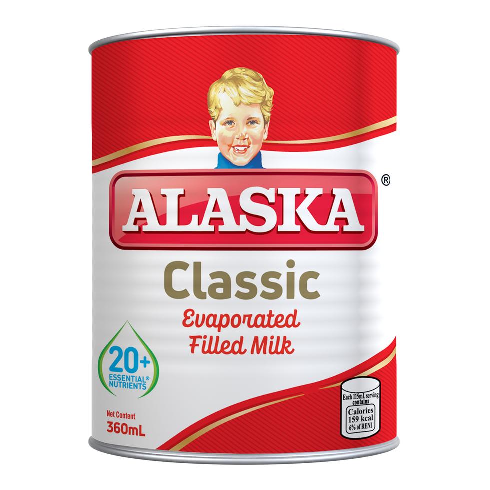 ALASKA CLASSIC EVAPORATED FILLED MILK  370ML