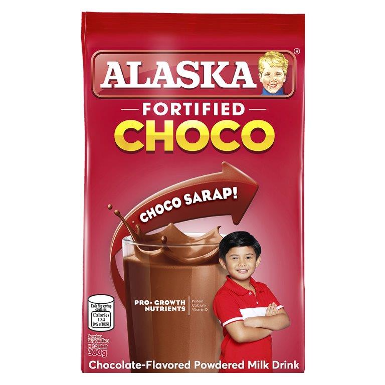 ALASKA FORTIFIED POWDERED MILK DRINK CHOCO  CHOCOLATE 300G