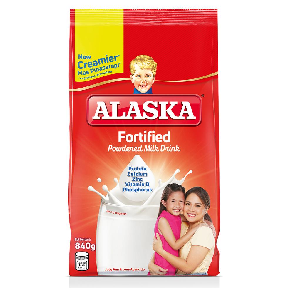 ALASKA FORTIFIED  POWDERED MILK 840G
