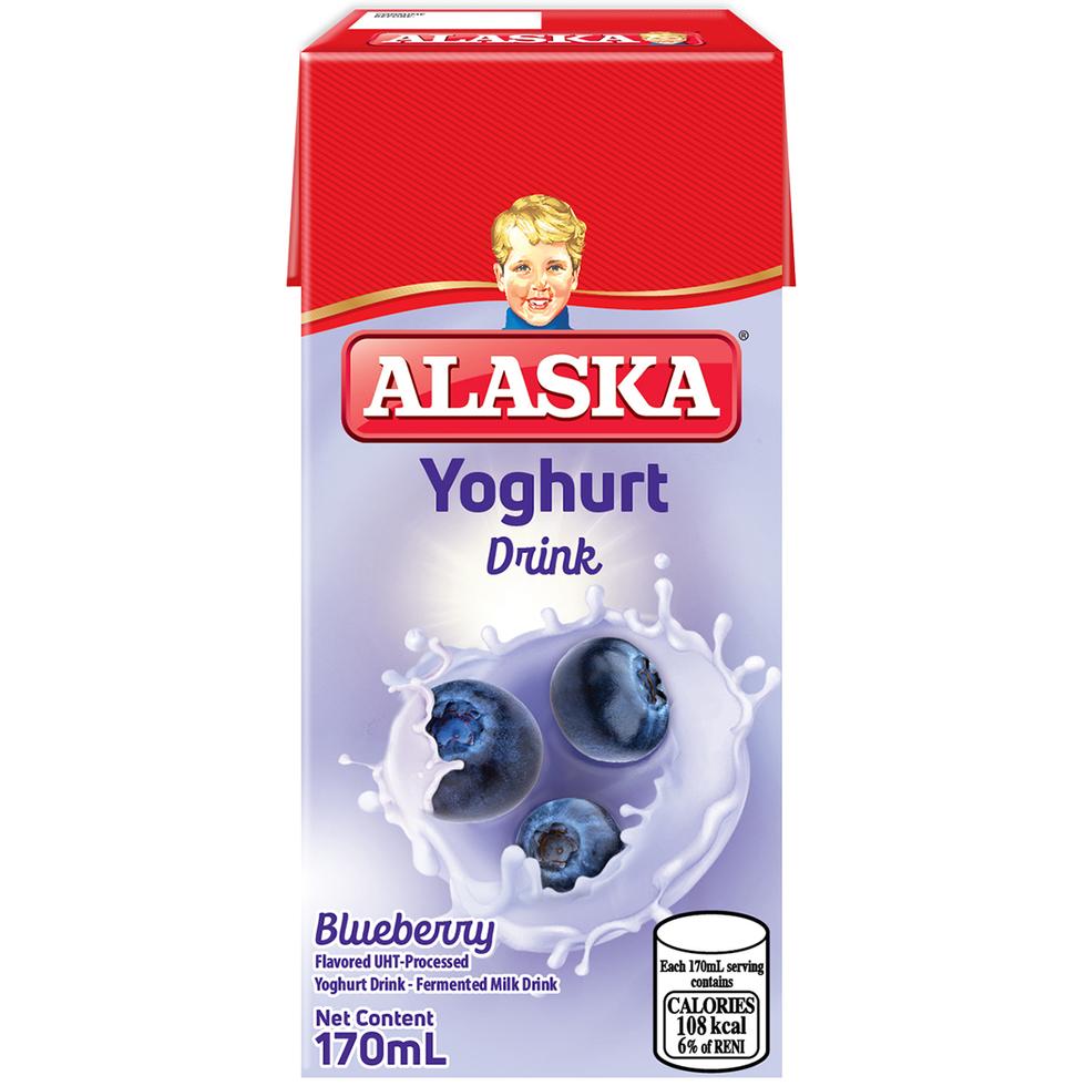 ALASKA YOGHURT BLUEBERRY 180ML