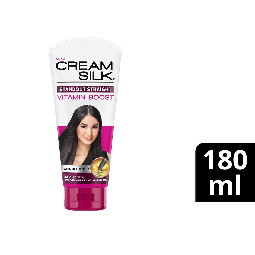 CREAMSILK CONDITIONER ULTIMATE REBORN STANDOUT STRAIGHT TRI-OLEO  180ML