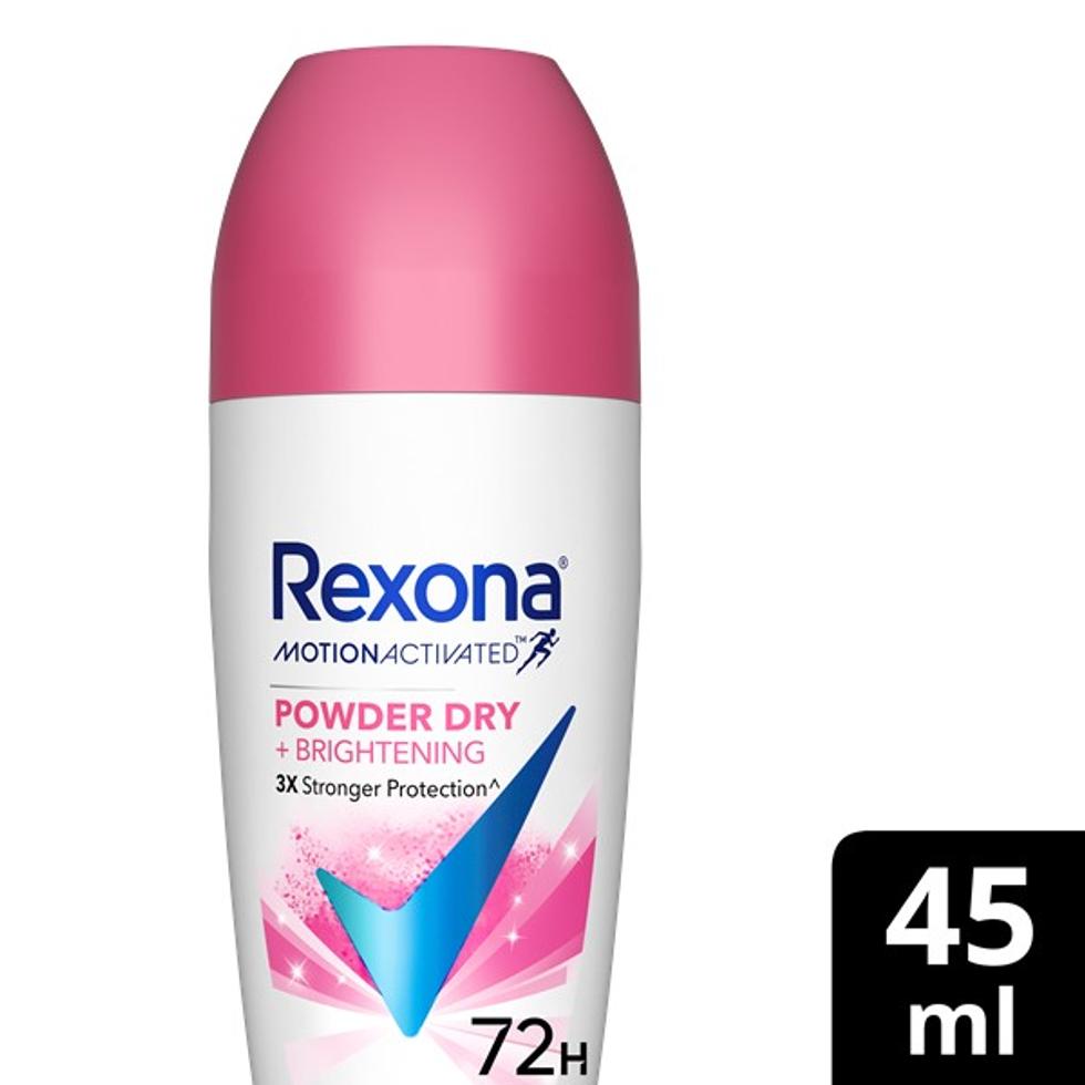 Antitranspirante Rexona Powder Dry en Roll-On, 50 ml.