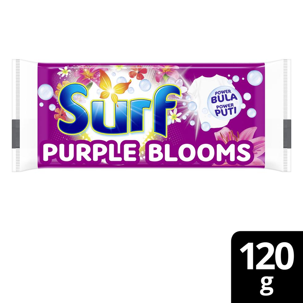 SURF LAUNDRY DETERGENT BAR PURPLE BLOOM 120G JUMBO CUT