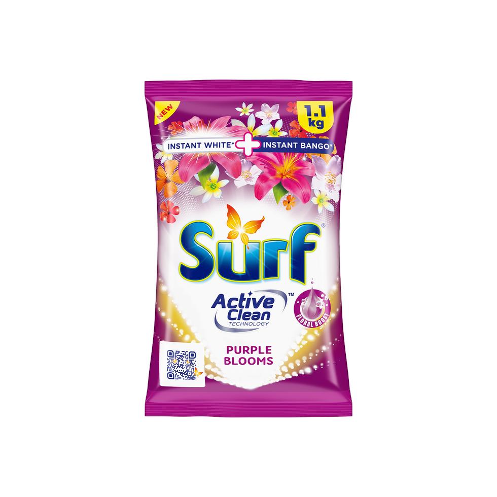 SURF LAUNDRY DETERGENT POWDER PURPLE BLOOMS 1100G