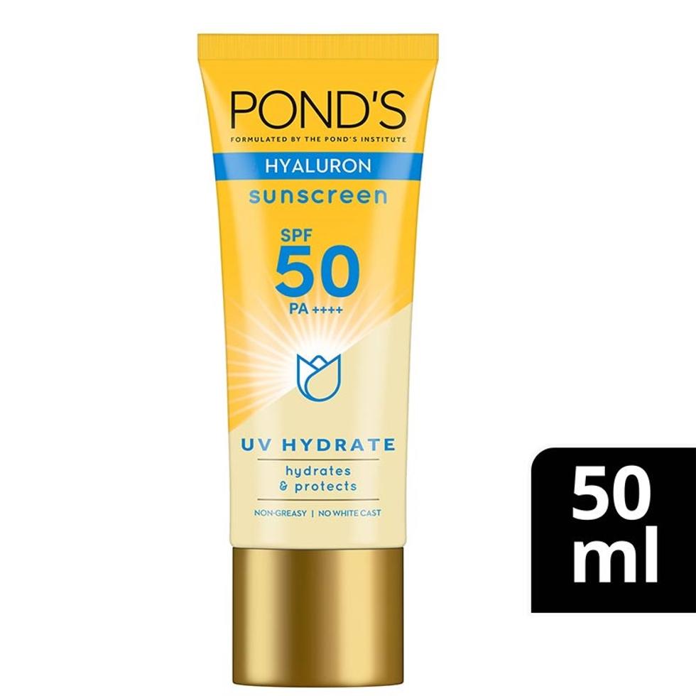 PONDS HYALURON SUNSCREEN  SPF50 UV HYDRATE  50ML