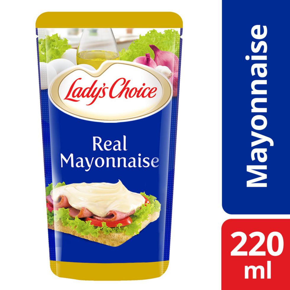 LADYS CHOICE REAL MAYO 220ML POUCH  