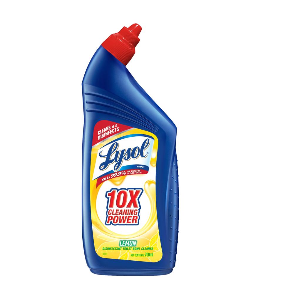 LYSOL TOILET BOWL CLEANER LEMON 700ML