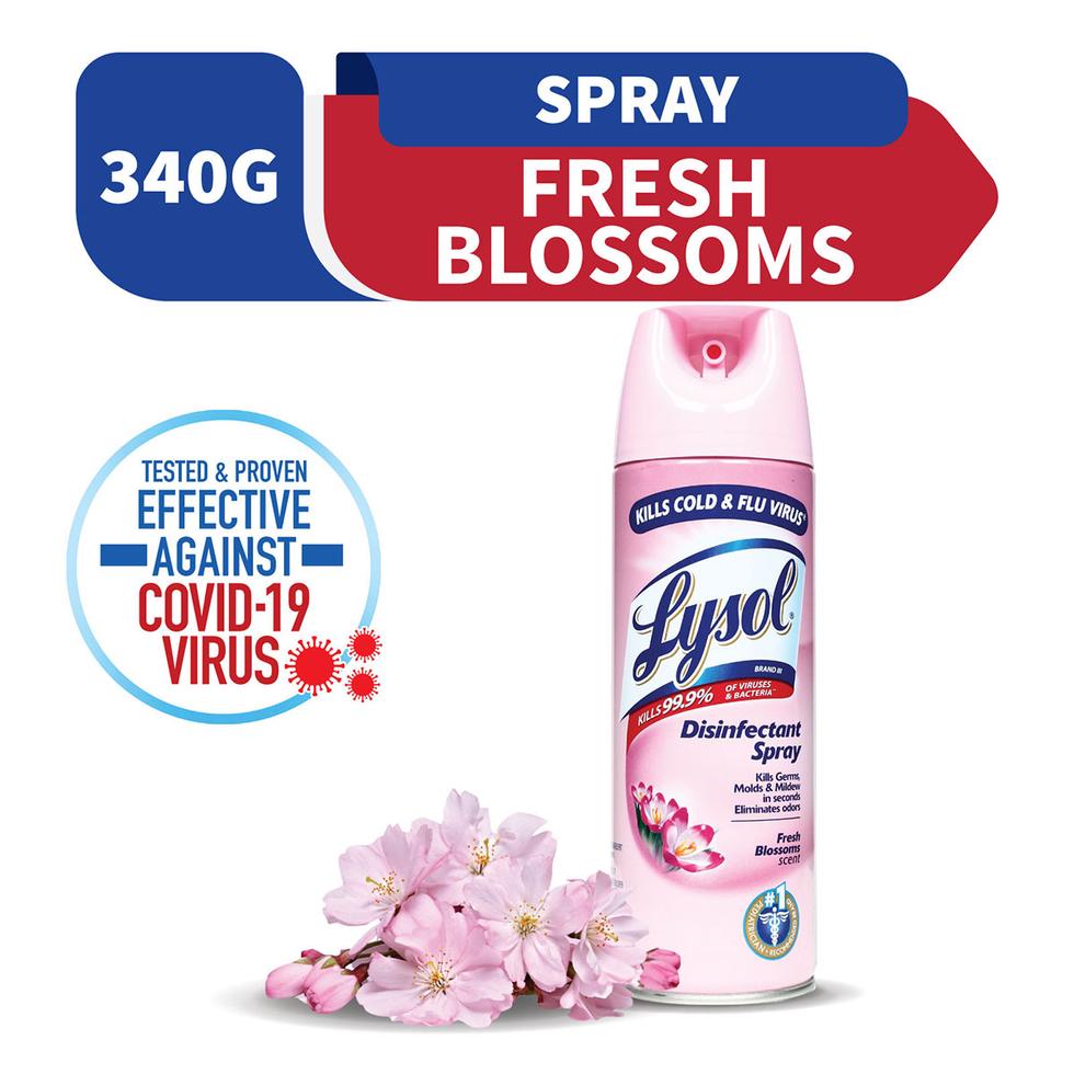 LYSOL DISINFECTANT SPRAY FRESH BLOSSOMS 340G