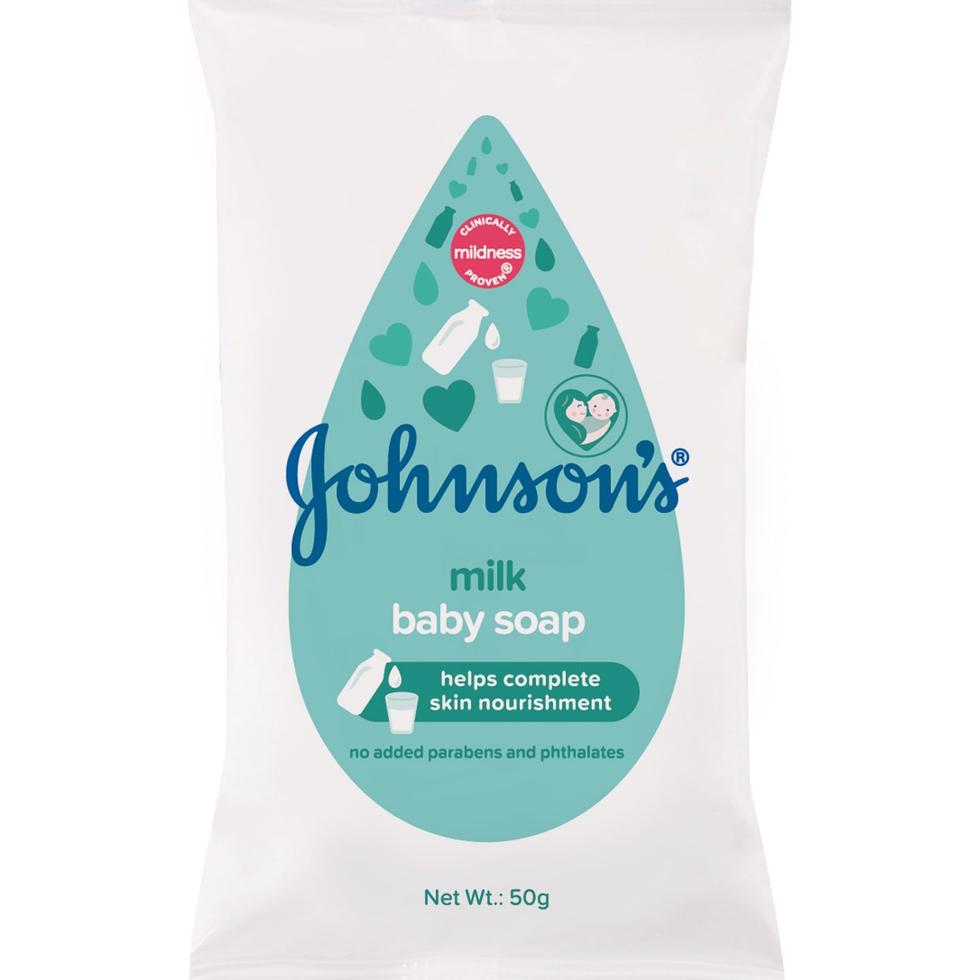 J&J MILK BABY SOAP 50G PILLOW  