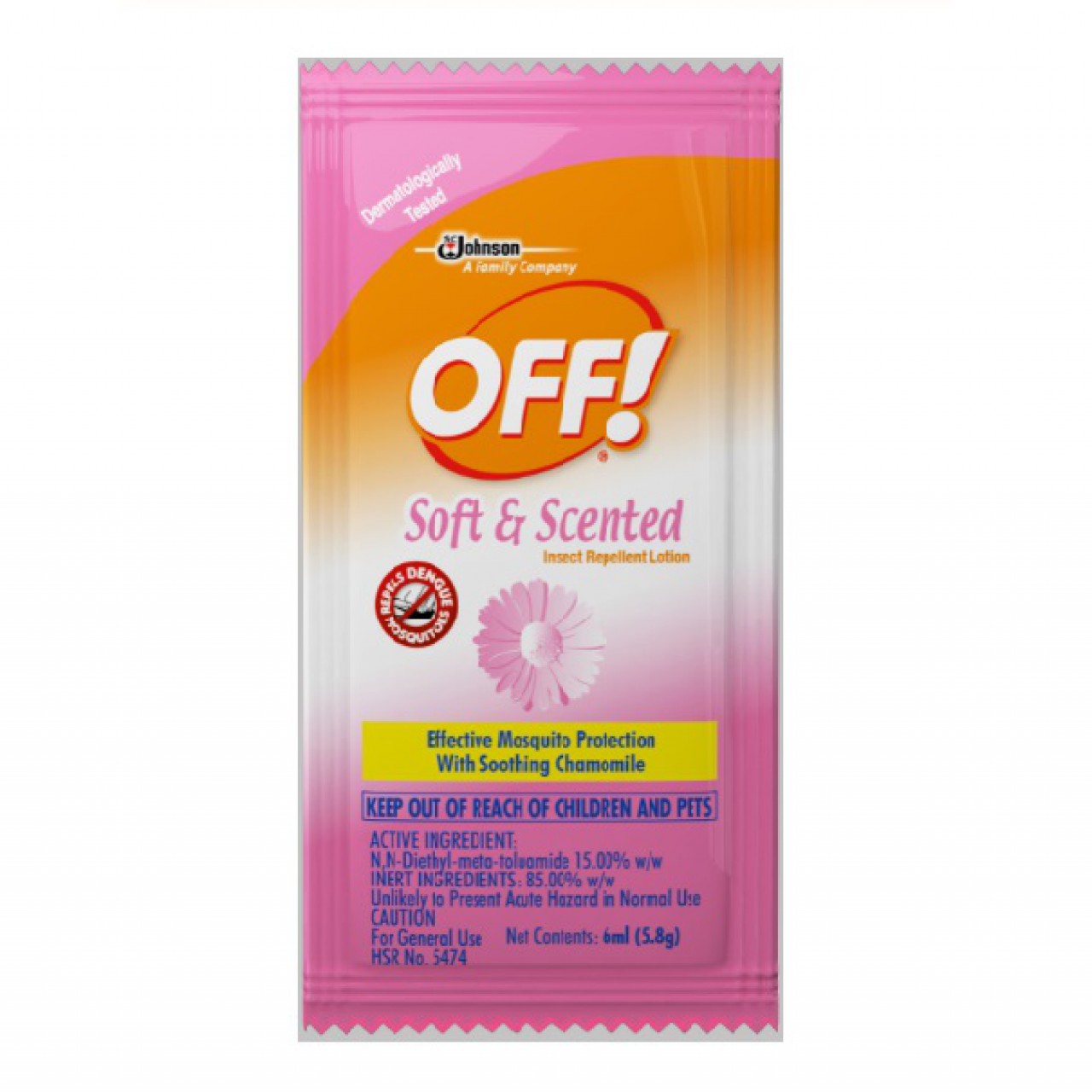 OFF! LOT SOFT & SCENTD 6ML 12S