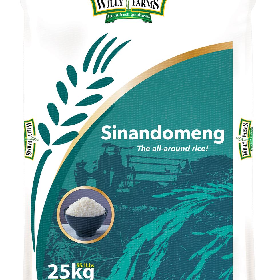 WILLY FARMS SINANDOMENG RICE  25KG