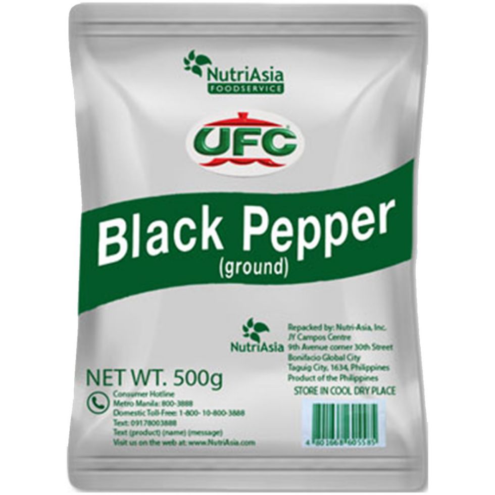 UFC 1 TSP UFC BLACK PEPPER GROUND 500G  