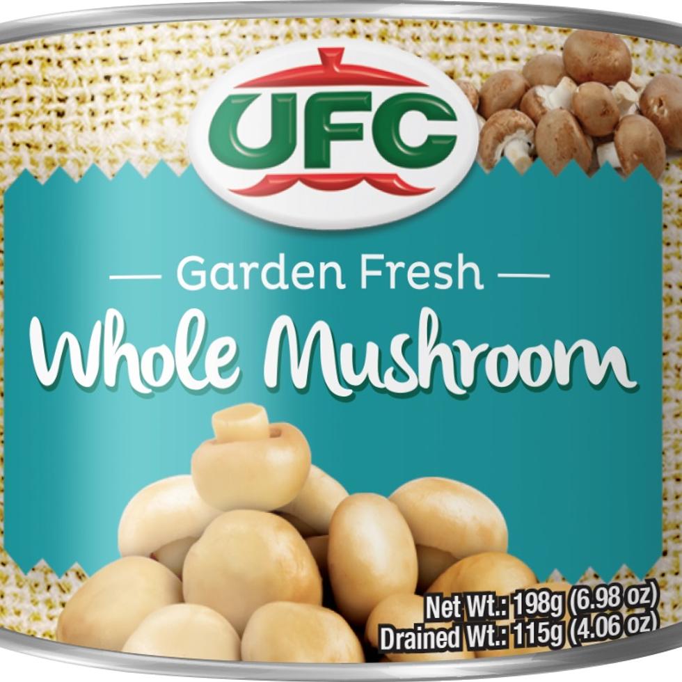 UFC WHOLE MUSHROOMS  198G