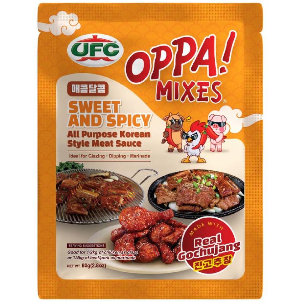 UFC 1 POUCH UFC OPPA MIXES SWEET & SPICY 80G  