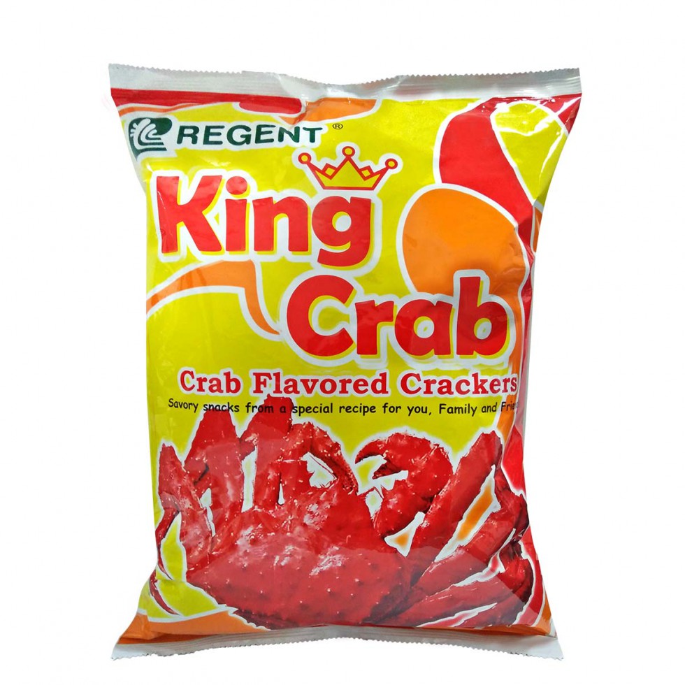 REGENT KING CRAB CRACKERS  85G