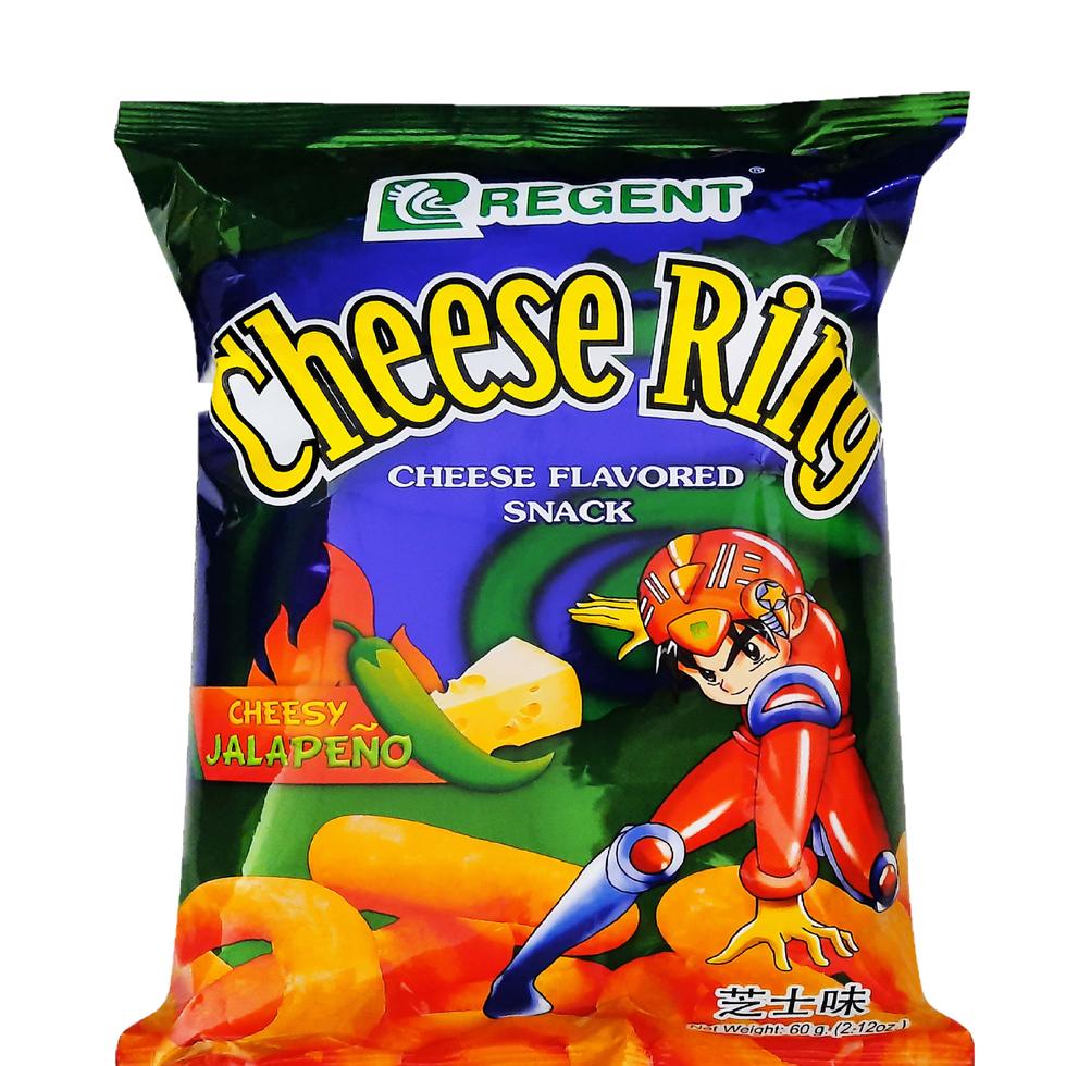 REGENT CHEESE RING  CHEESY JALAPENO  60G