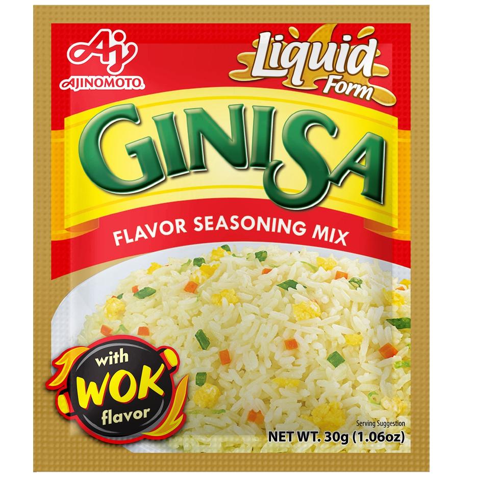 AJINOMOTO GINISA FLAVOR SEASONING MIX LIQUID FORM 30GX6S