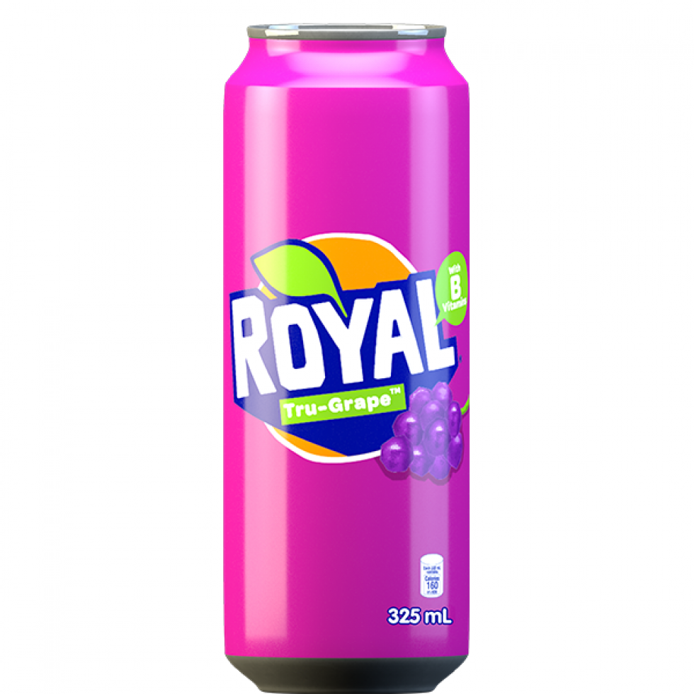 ROYAL  TRU GRAPE GRAPE 325ML