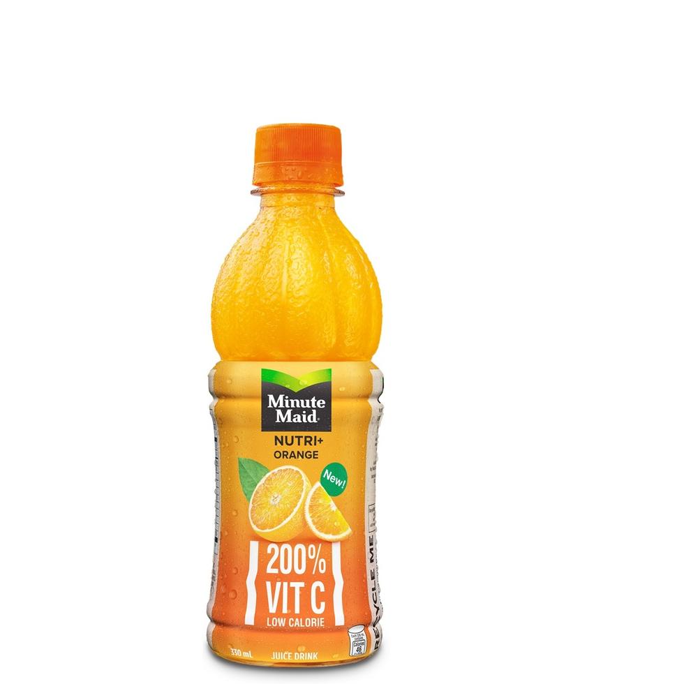 MINUTE MAID NUTRI PLUS ORANGE  330ML