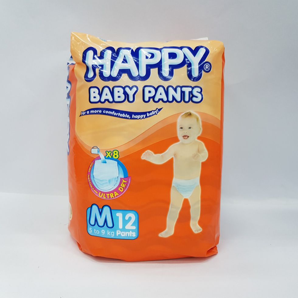 HAPPY BABY PANTS MEDIUM 12S