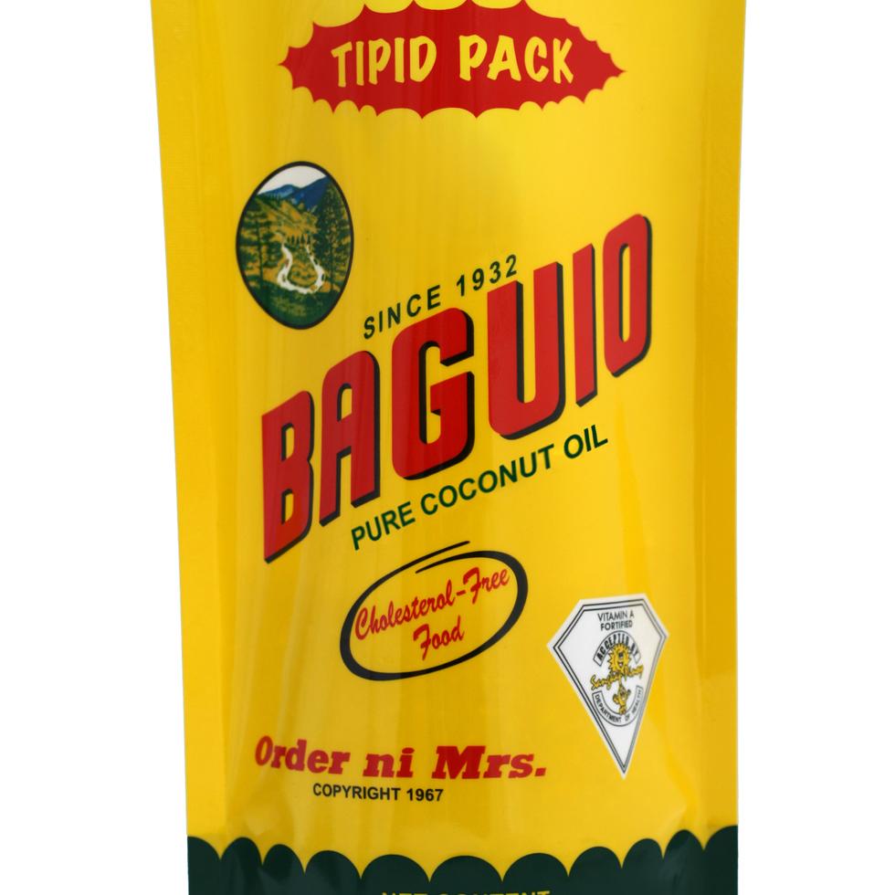 BAGUIO PURE COCONUT OIL POUCH  1L