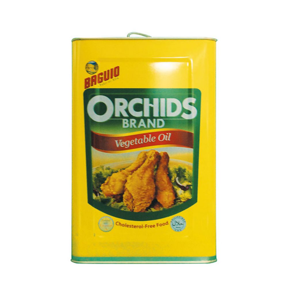 BAGUIO ORCHIDS VEGETABLE OIL TIN  16KG