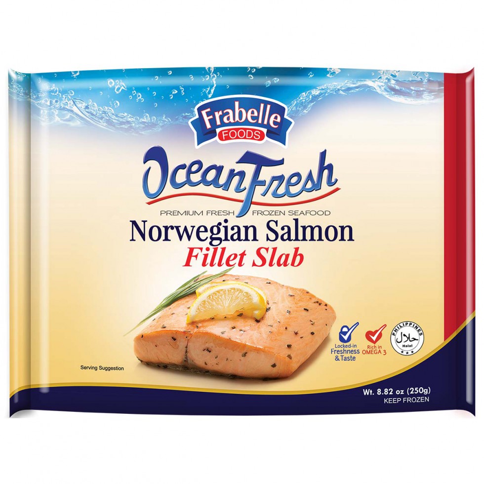 FRABELLE NORWEGIAN SALMON FILLET SLAB 250G  