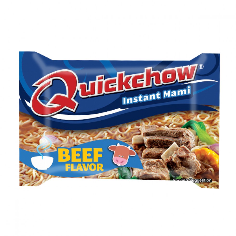 QUICK CHOW INSTANT MAMI BEEF 55G