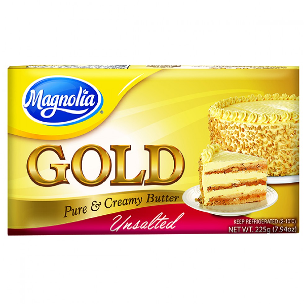MAGNOLIA GOLD BUTTER UNSALTED 225G X 48  