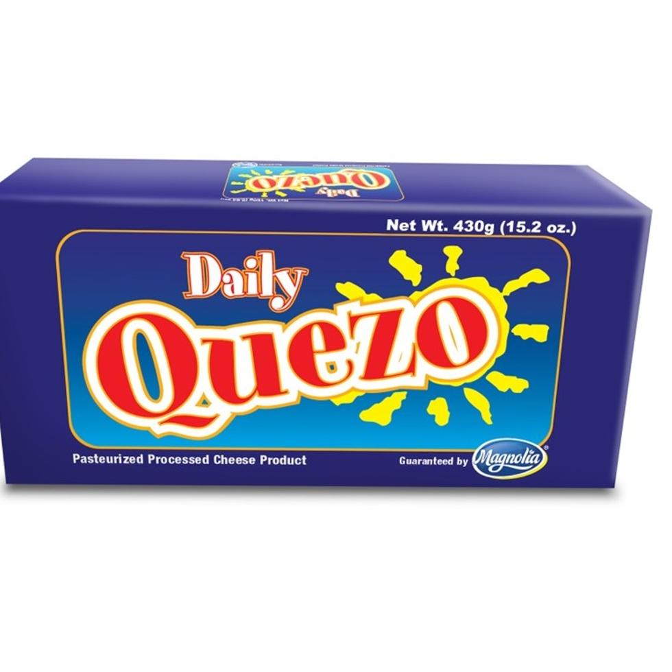DAILY QUEZO PASTEURIZED PROCESSED CHEESE  430G