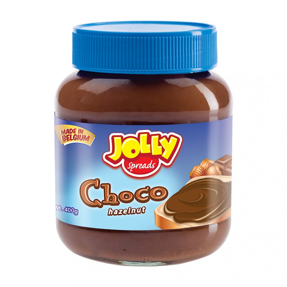 JOLLY CHOCO SPREAD HAZELNUT   CHOCO HAZELNUT 400G