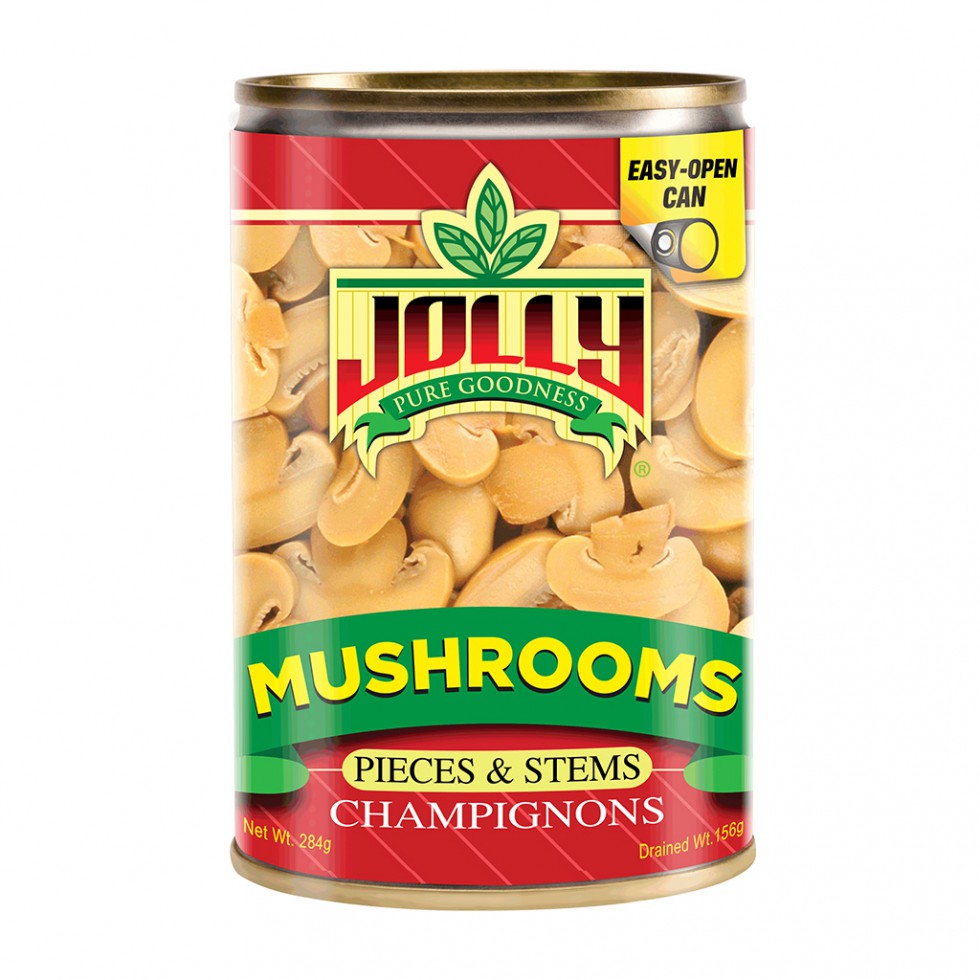 JOLLY MUSHROOM PIECES & STEMS  284G