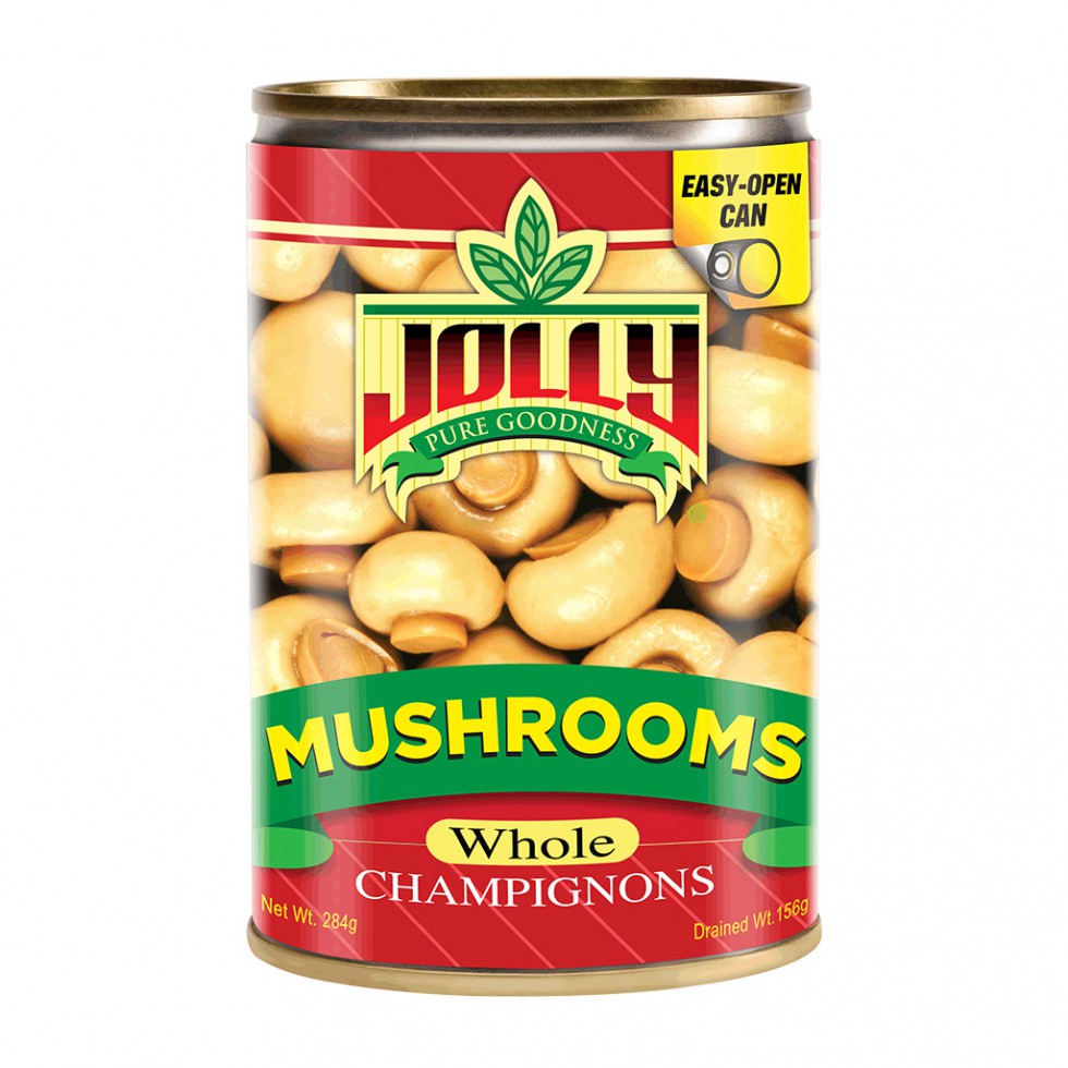 JOLLY WHOLE MUSHROOM 284G  