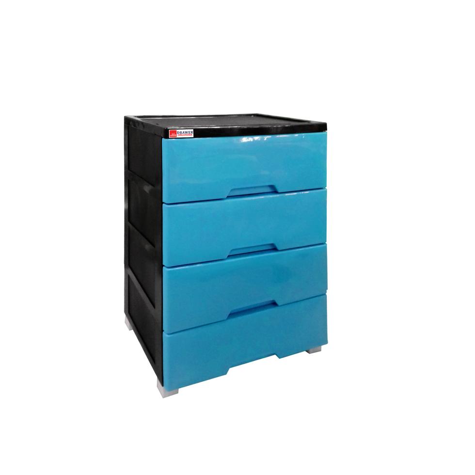 HOME GALLERY 4 LAYER DRAWER FC0800-4 BLACK  