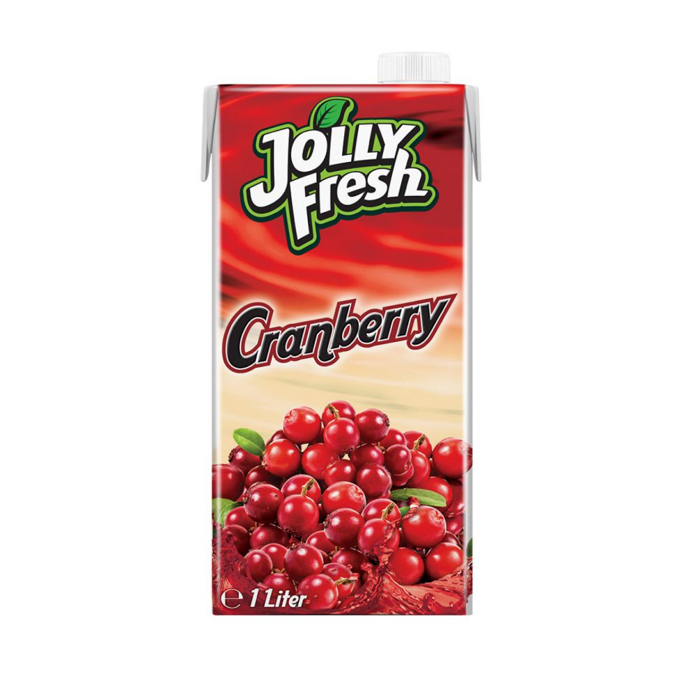 JOLLY FRESH CRANBERRY JUICE DRINK 1LITER