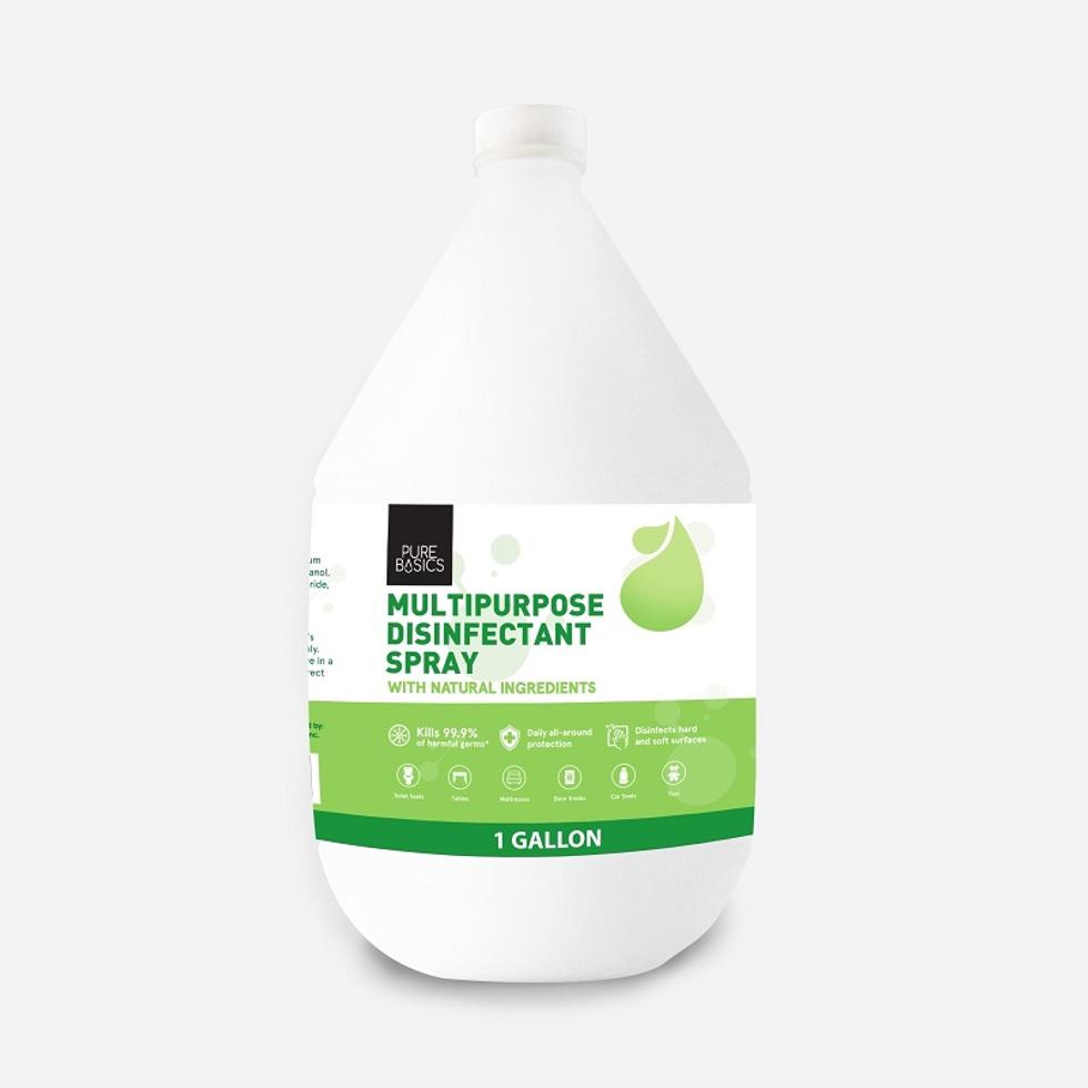 PURE BASICS DISINFECTANT WITH NATURAL INGREDIENTS 1GAL
