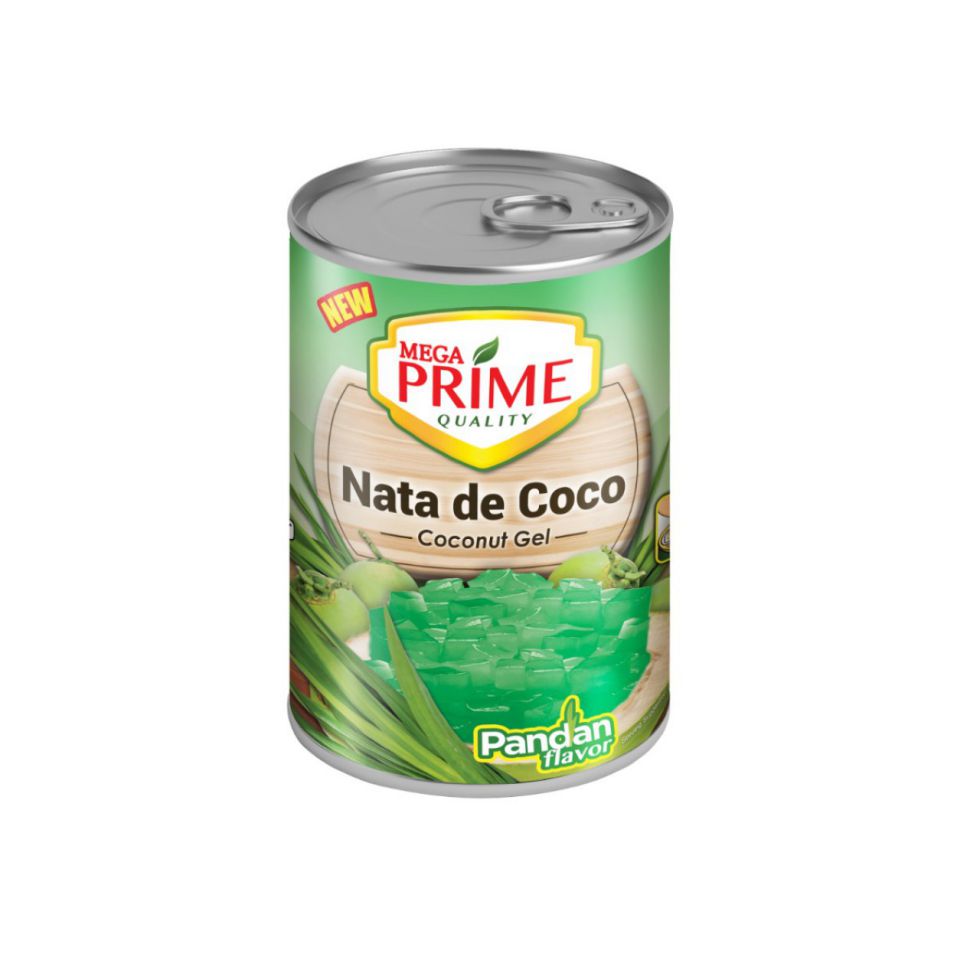 MEGA PRIME NATA DE COCO PANDAN FLAVOR 425G