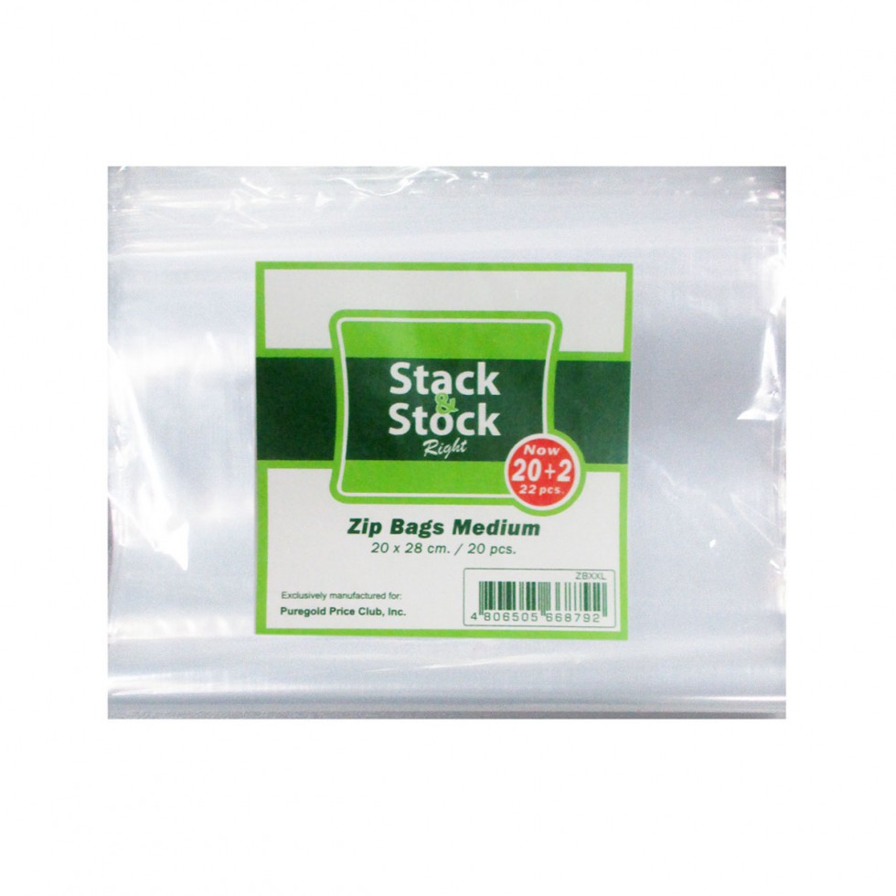 STACK&STOCK ZBAG M 20X28CM20+2