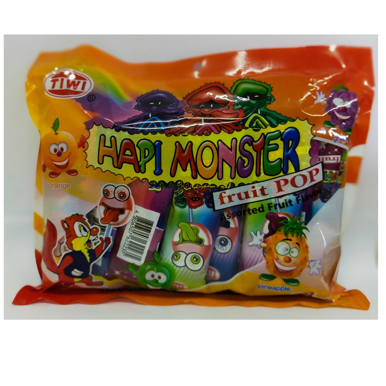 TIWI HAPI MONSTER LOLLIPOP 24S