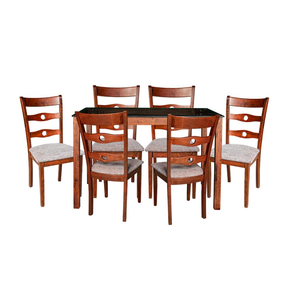 Sanyang dining discount table 6 seater