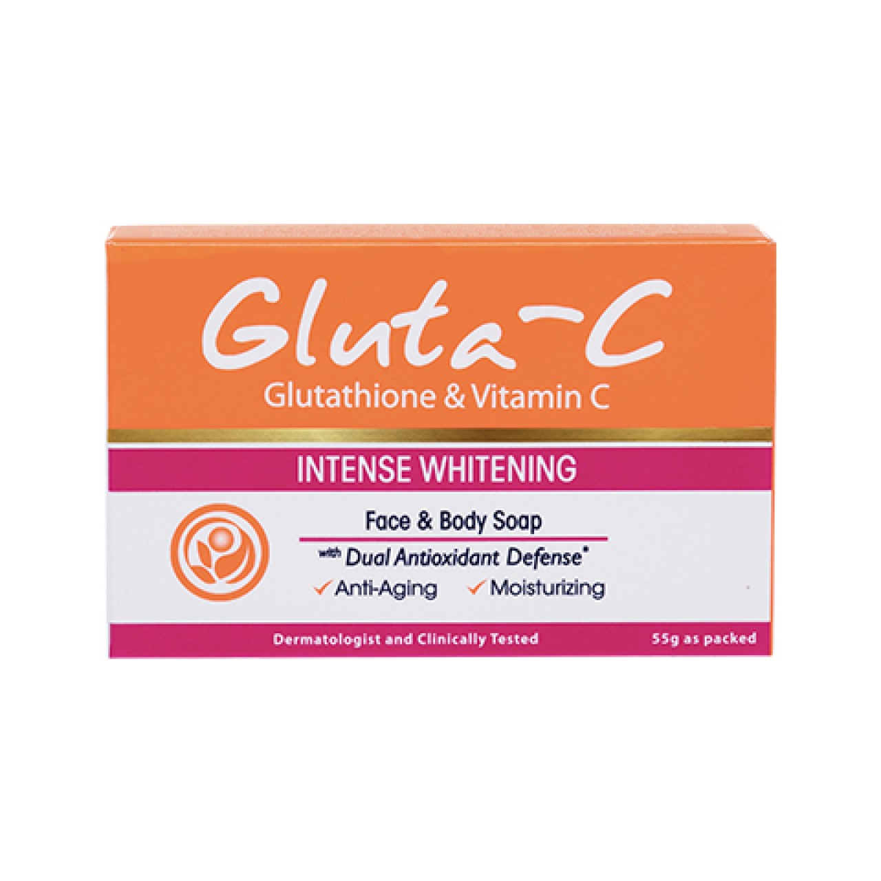 GLUTA-C WHTNG SOAP A-AGING 55G